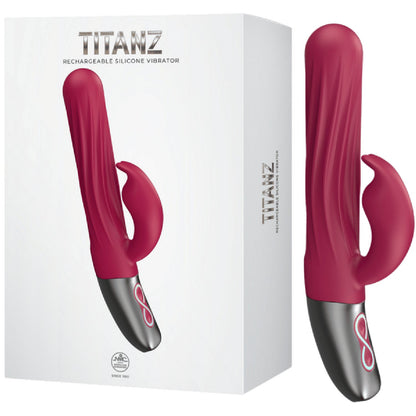 Thrusting Rabbit Rechargeable Silicone Vibrator (White)