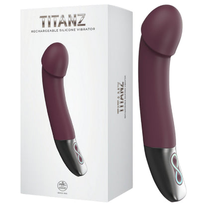 Rechargeable Silicone Vibrator (White)