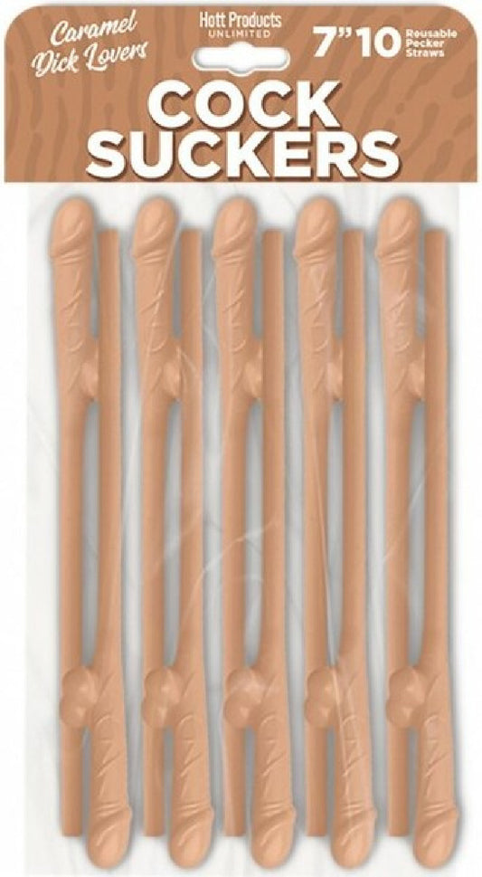 Cocksucker Reusable Straws (Chocolate Colored)