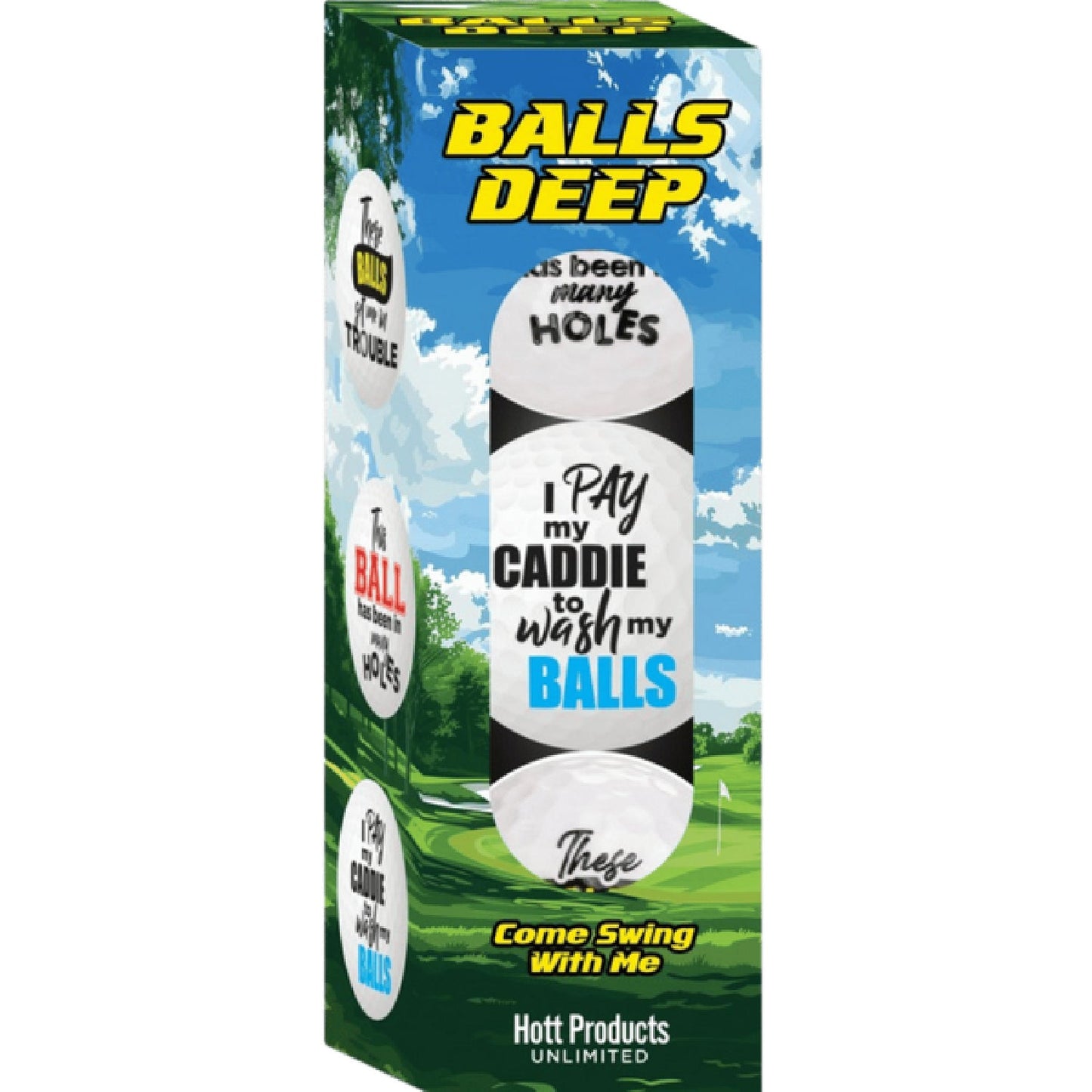 Balls Deep - Novelty Golf Balls