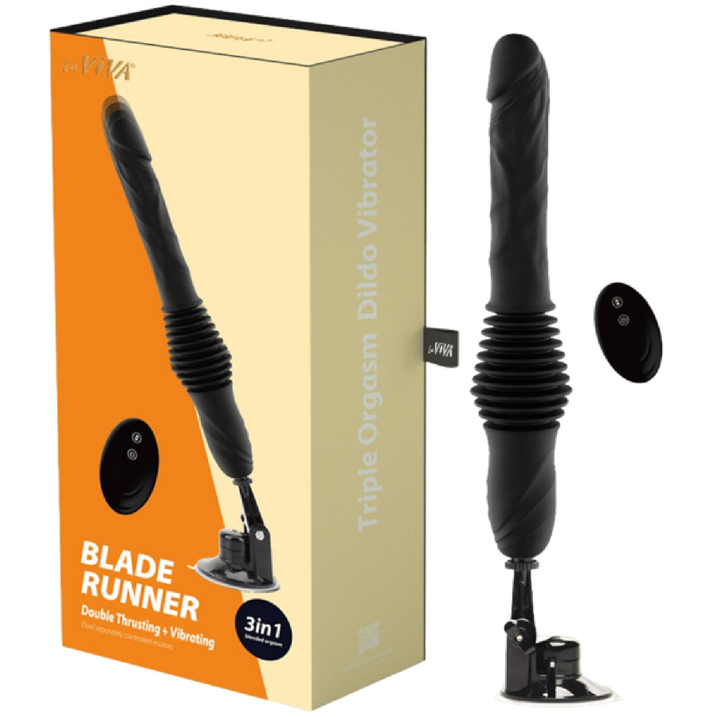 Blade Runner - Double Thrusting and Vibrating (Black)