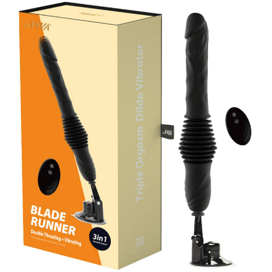 Blade Runner - Double Thrusting and Vibrating (Black)