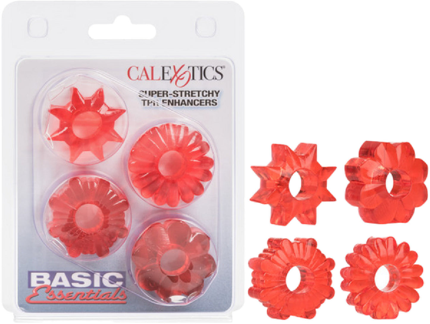 Basic Essentials Super-stretchy TPR Enhancers (Clear)