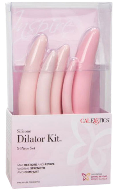 Inspire Silicone Dilator 5-piece Set (Pink)