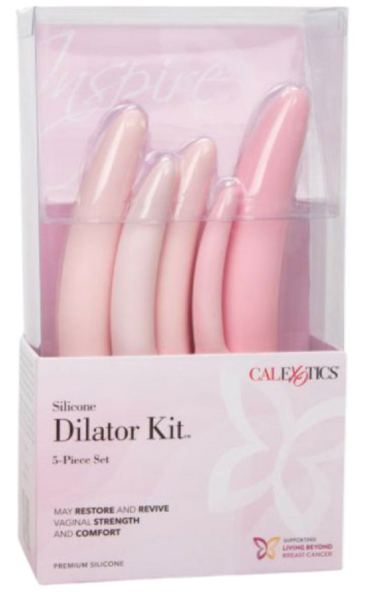 Inspire Silicone Dilator 5-piece Set (Pink)