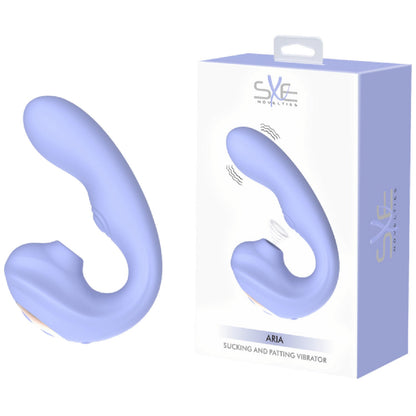 Aria - Sucking and Patting Vibrator (Blue)