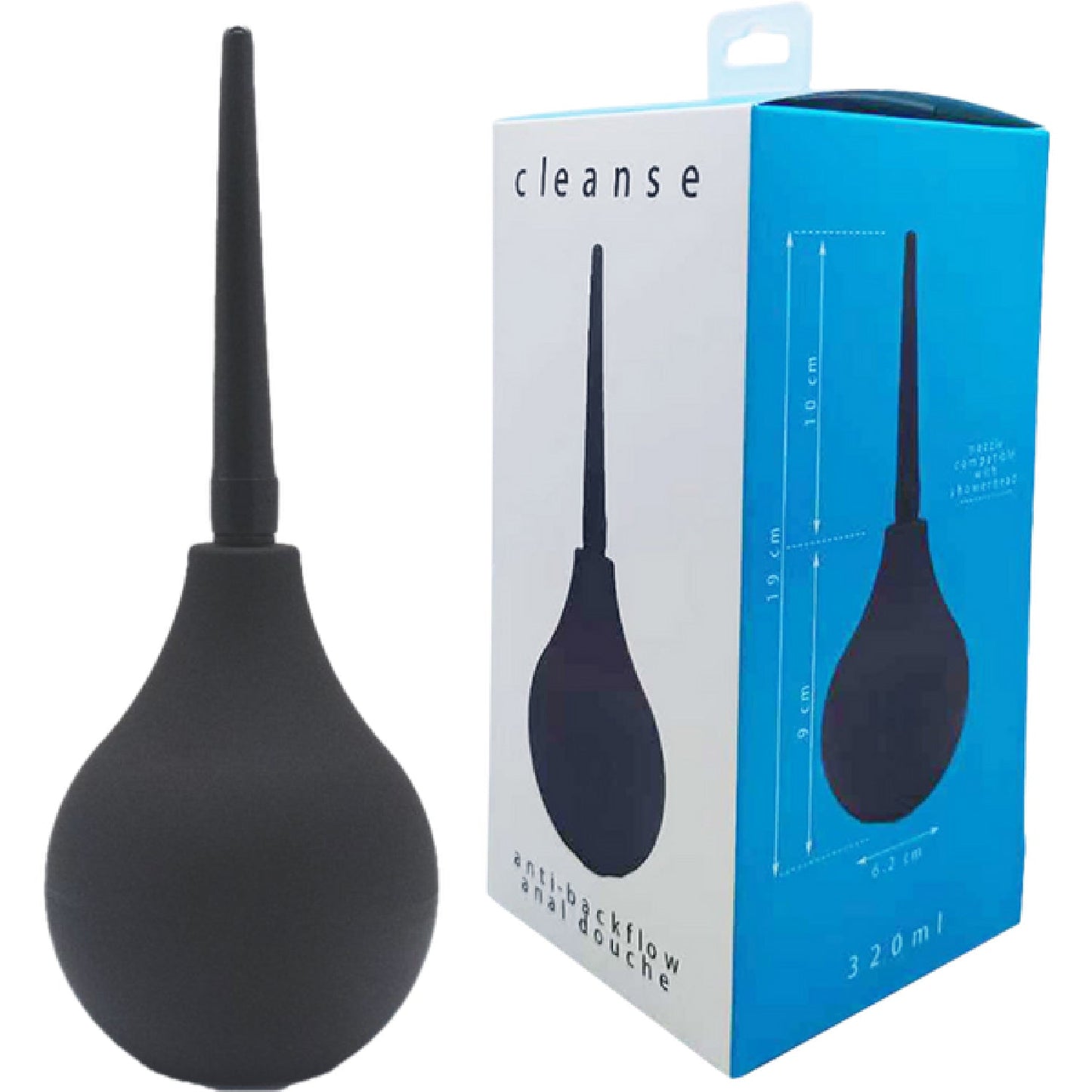 Cleanse - Anti-backflow Anal Douche (320ml)