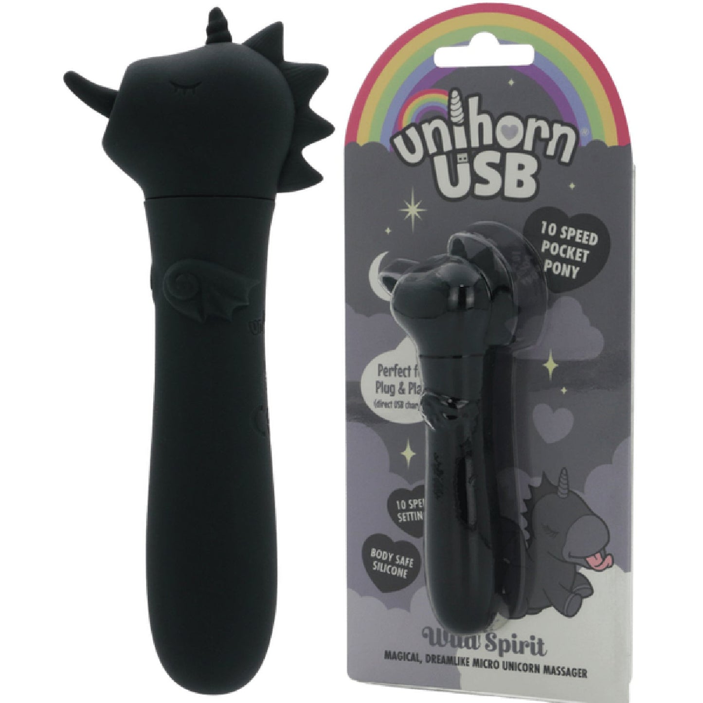 Unihorn USB Bullet - Wild Spirit (Black)