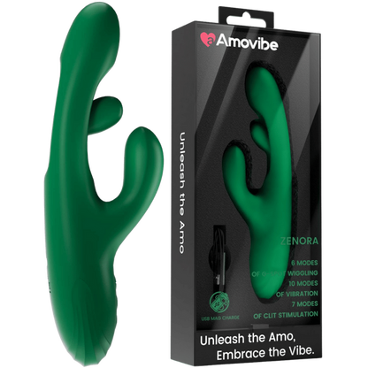 Zenora -G-Spot Wiggling Massager (Green)