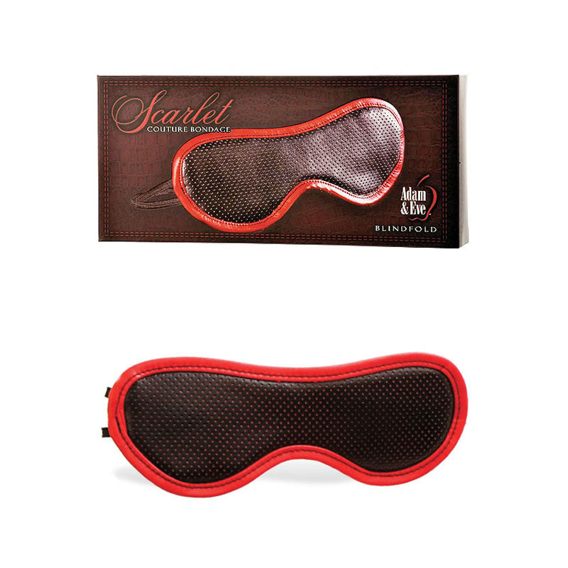 Adam and Eve Scarlet Couture Blindfold