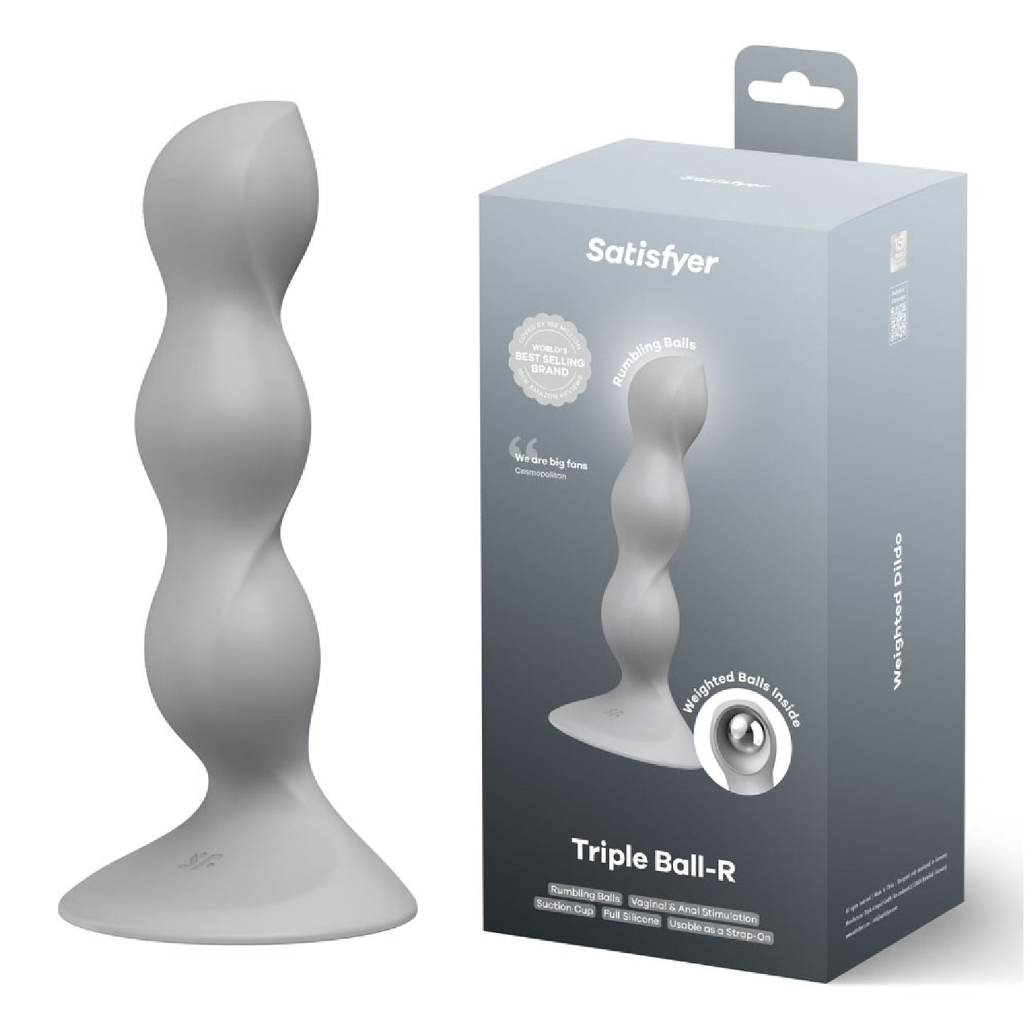 Satisfyer Triple Ball-R - Grey