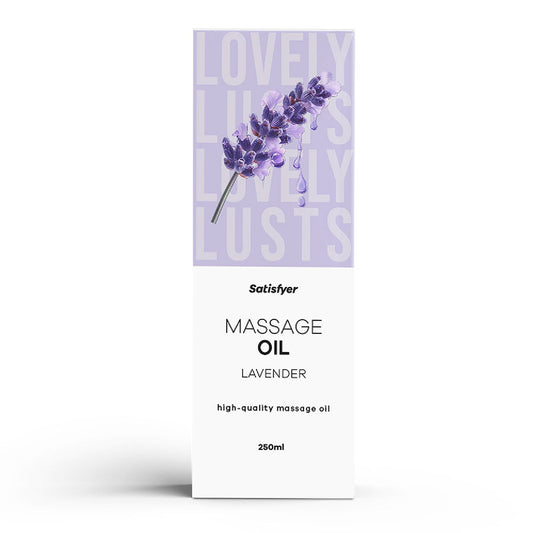 Satisfyer Massage Oil 250 ml Lavender