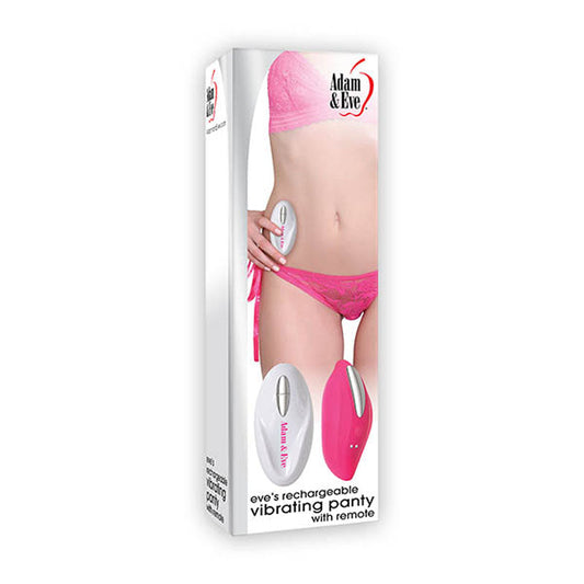 Adam and Eve Eve's Rechargeable Vibrating Panty With Remote