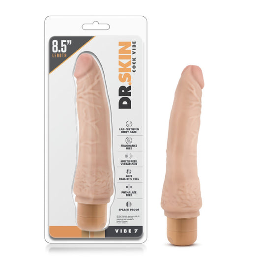 Dr. Skin Cock Vibe 7 - 8.5'' Cock
