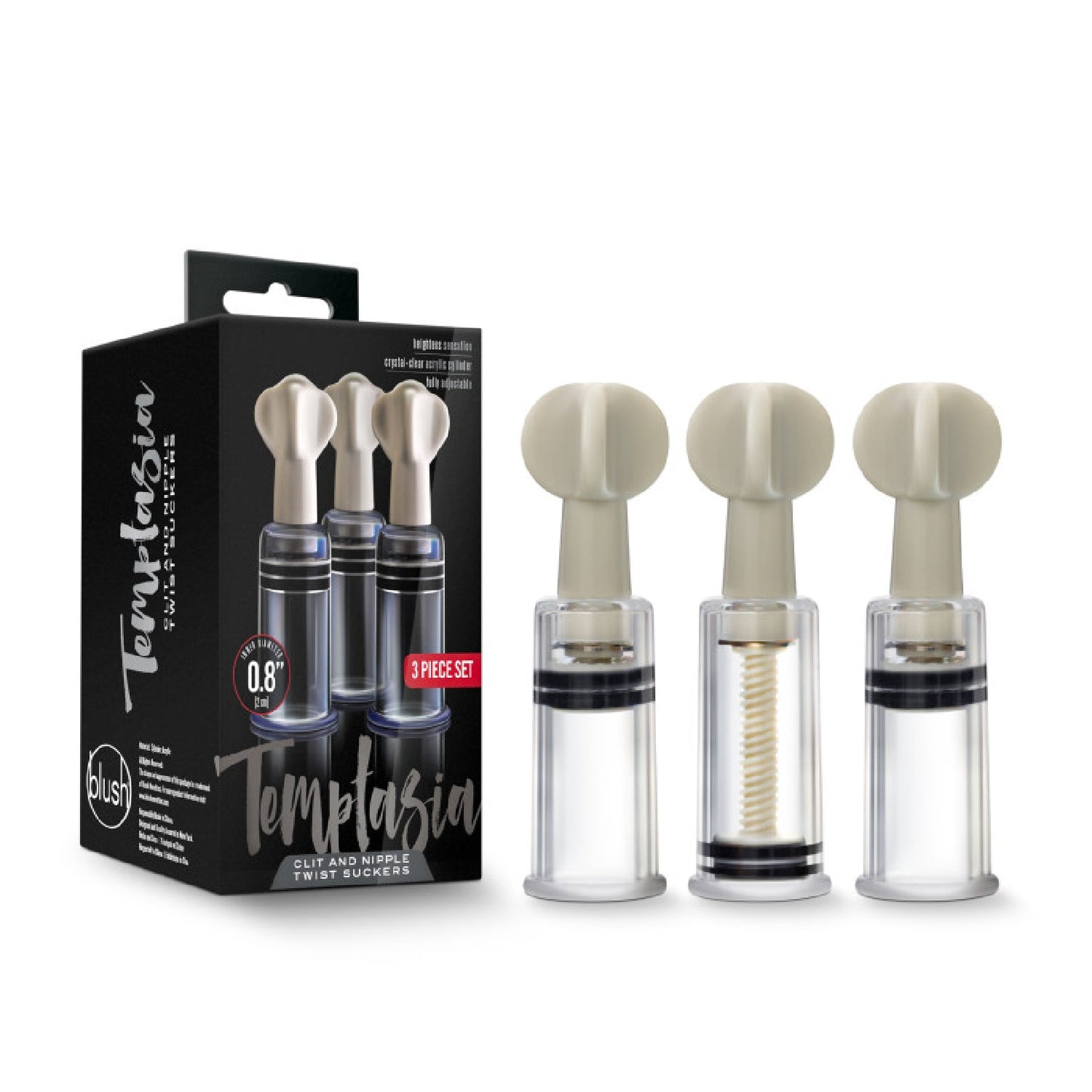 Temptasia Clit and Nipple Twist Suckers