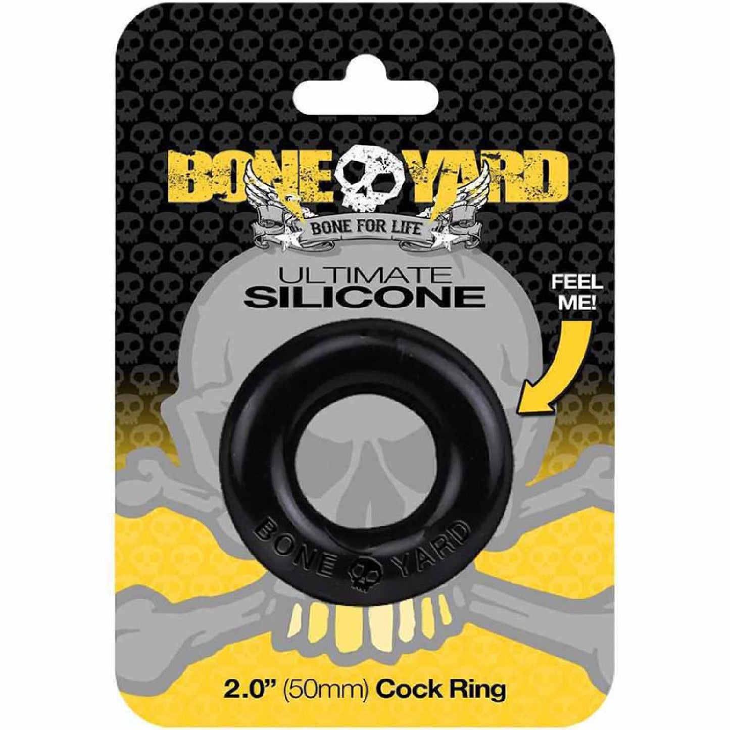 Boneyard Ultimate Silicone Ring Black