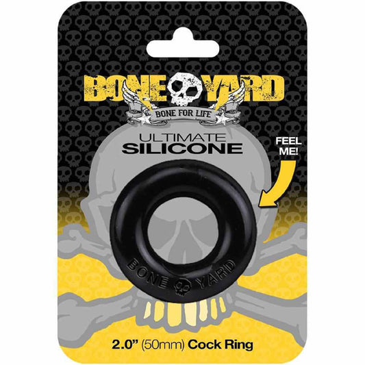 Boneyard Ultimate Silicone Ring Black