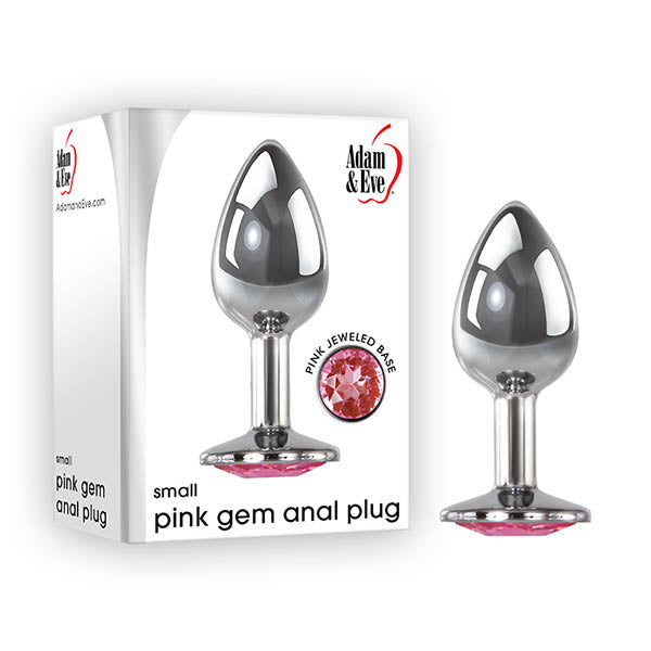Adam and Eve Pink Gem Anal Plug - Small