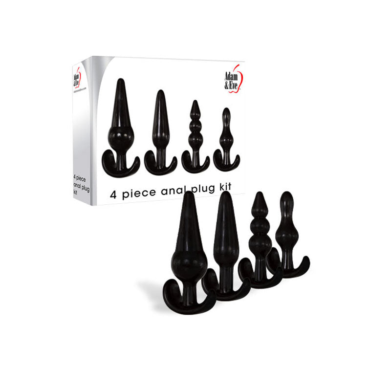 Adam and Eve 4 Piece Anal Plug Kit