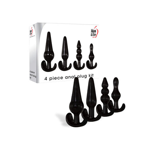 Adam and Eve 4 Piece Anal Plug Kit