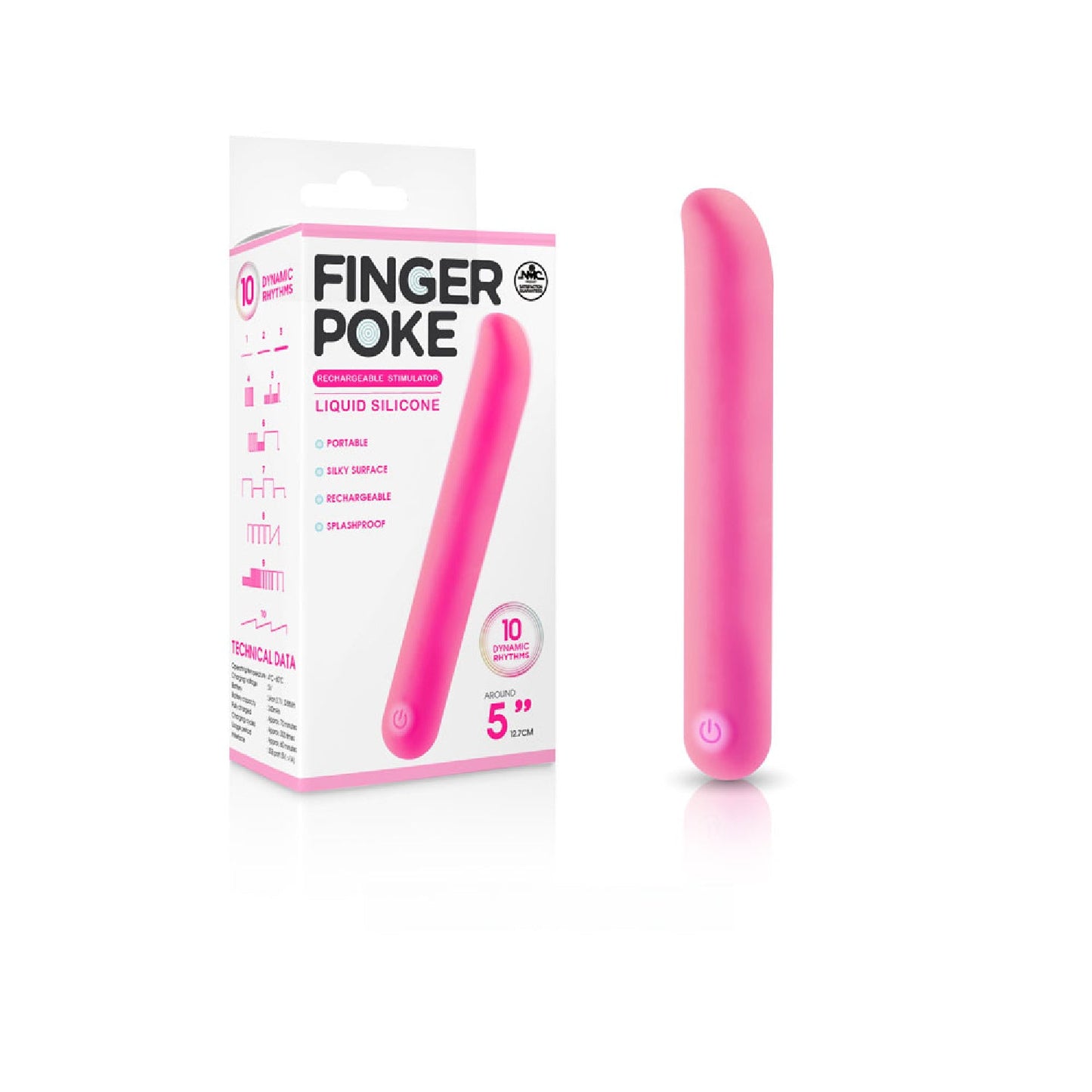 Finger Poke - Pink