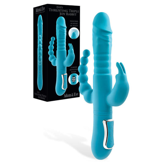Adam and Eve THRUSTING TRIPLE JOY RABBIT
