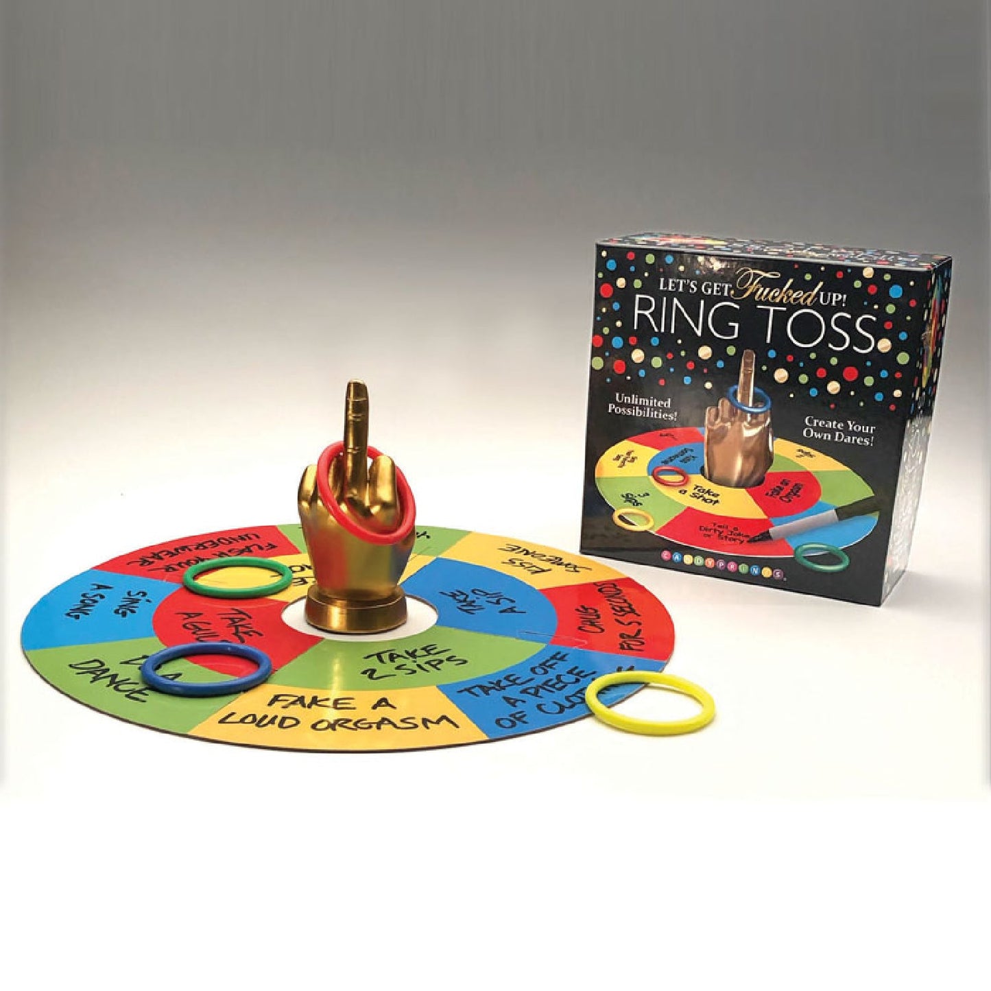 Lets Get Fucked Up Ring Toss