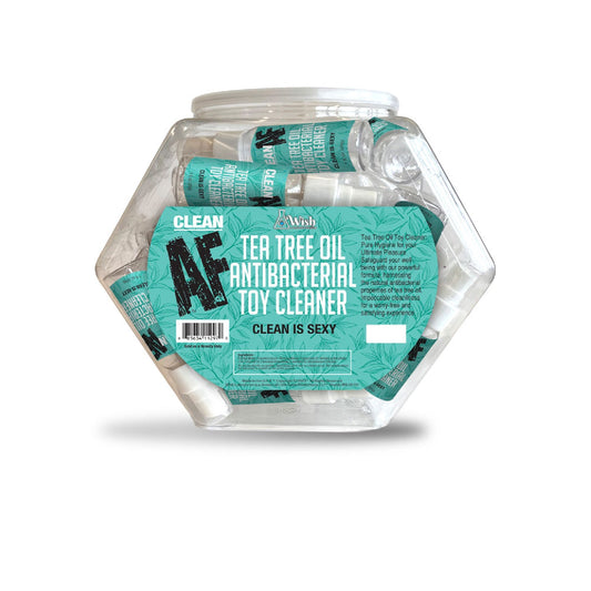 Clean AF Toy Cleaner Fishbowl Display