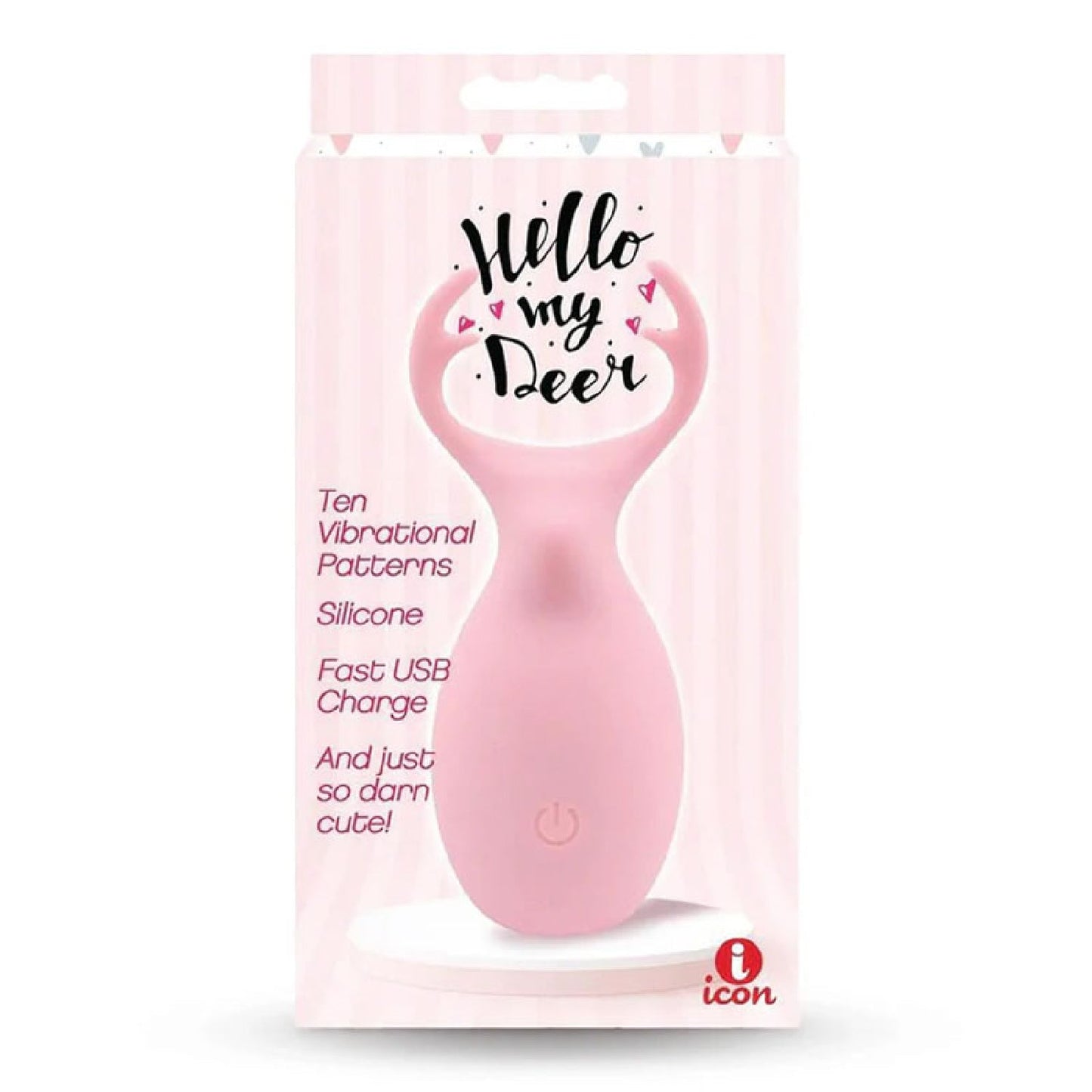 Buzzy Buddy, Hello My Deer - Pink