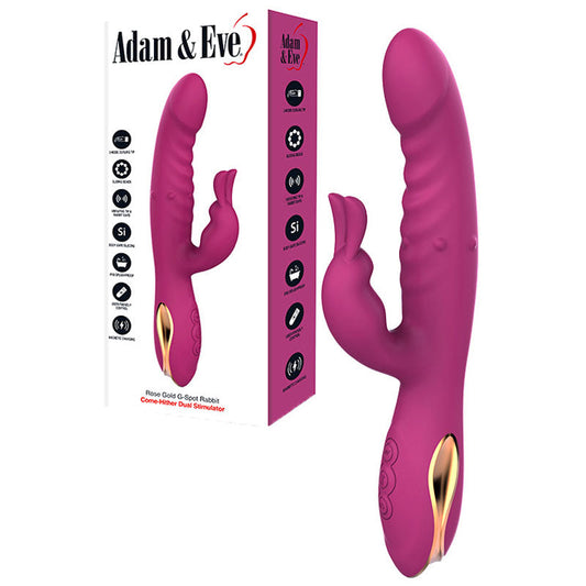 Adam and Eve ROSE GOLD G-SPOT RABBIT