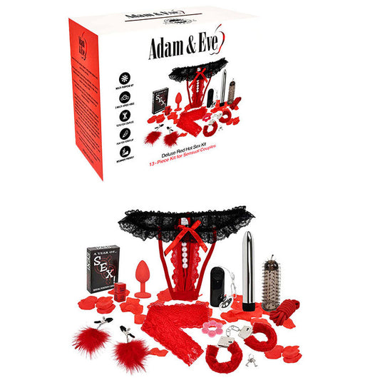 Adam and Eve DELUXE RED HOT SEX KIT