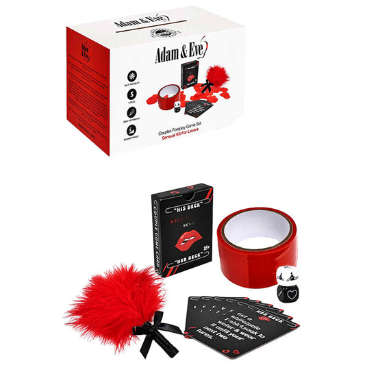 Adam and Eve COUPLES FOREPLAY GAME SET