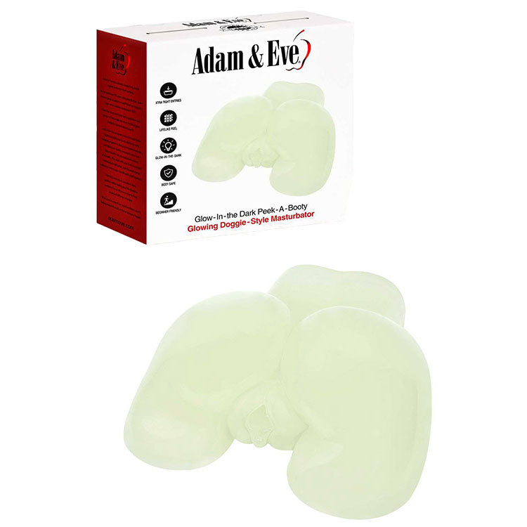 Adam and Eve GLOW IN THE DARK PEEK-A-BOOTY