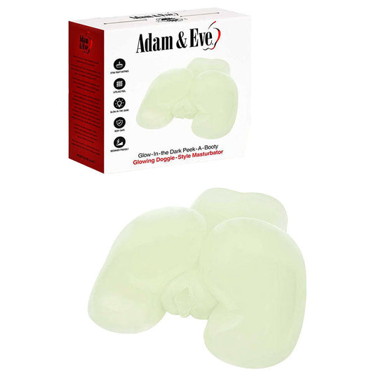 Adam and Eve GLOW IN THE DARK PEEK-A-BOOTY