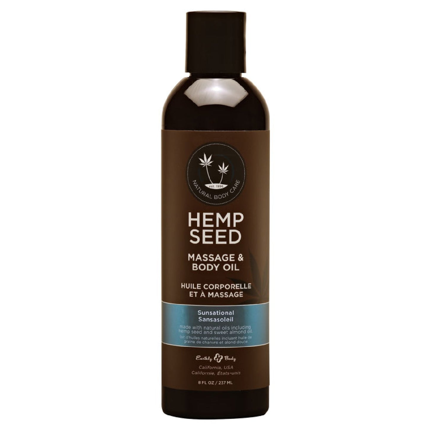 Hemp Seed Massage and Body Oil