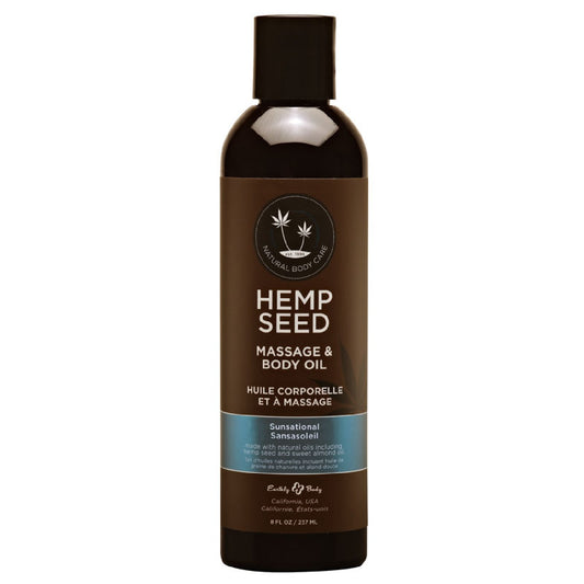 Hemp Seed Massage and Body Oil