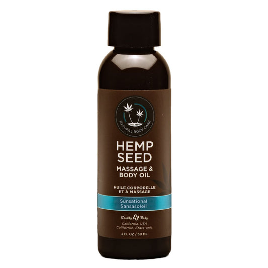 Hemp Seed Massage and Body Oil
