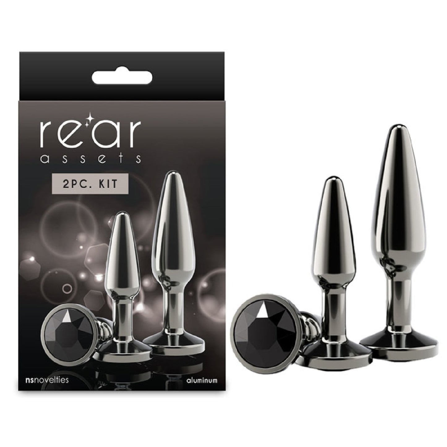 Rear Assets Tapered Trainer Kit - Gunmetal