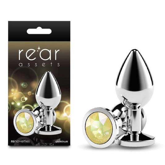 Rear Assets Silver - Medium - Yellow Gem