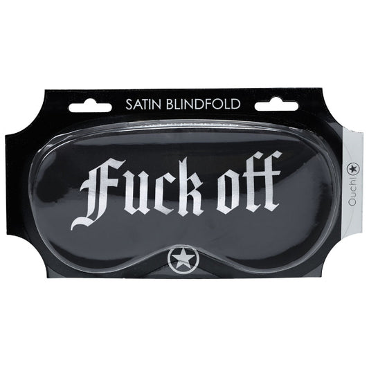 OUCH! Satin Mask - Fuck Off