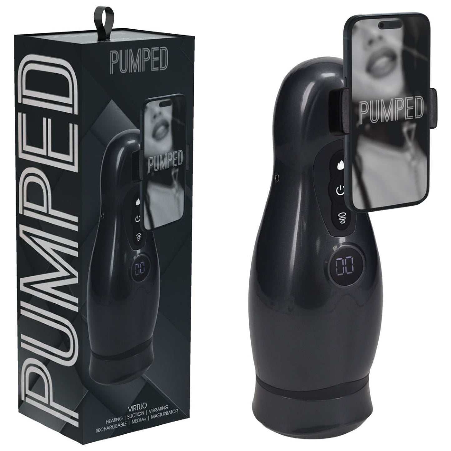 PUMPED Virtuo - Gunmetal