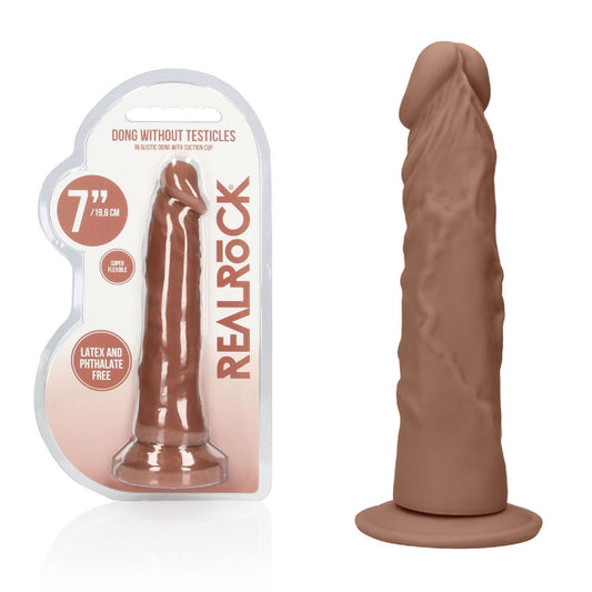 REALROCK 7'' Realistic Dildo - Tan