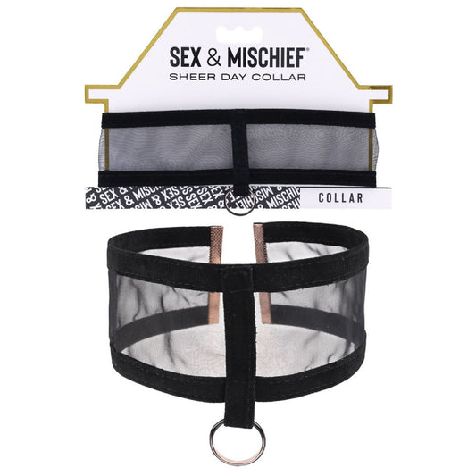 Sex and Mischief Sheer Day Collar