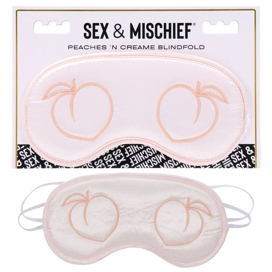 Sex and Mischief Peaches n CreaMe Blindfold