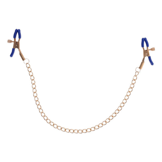 Sex and Mischief Cougar Chained Nipple Clamps
