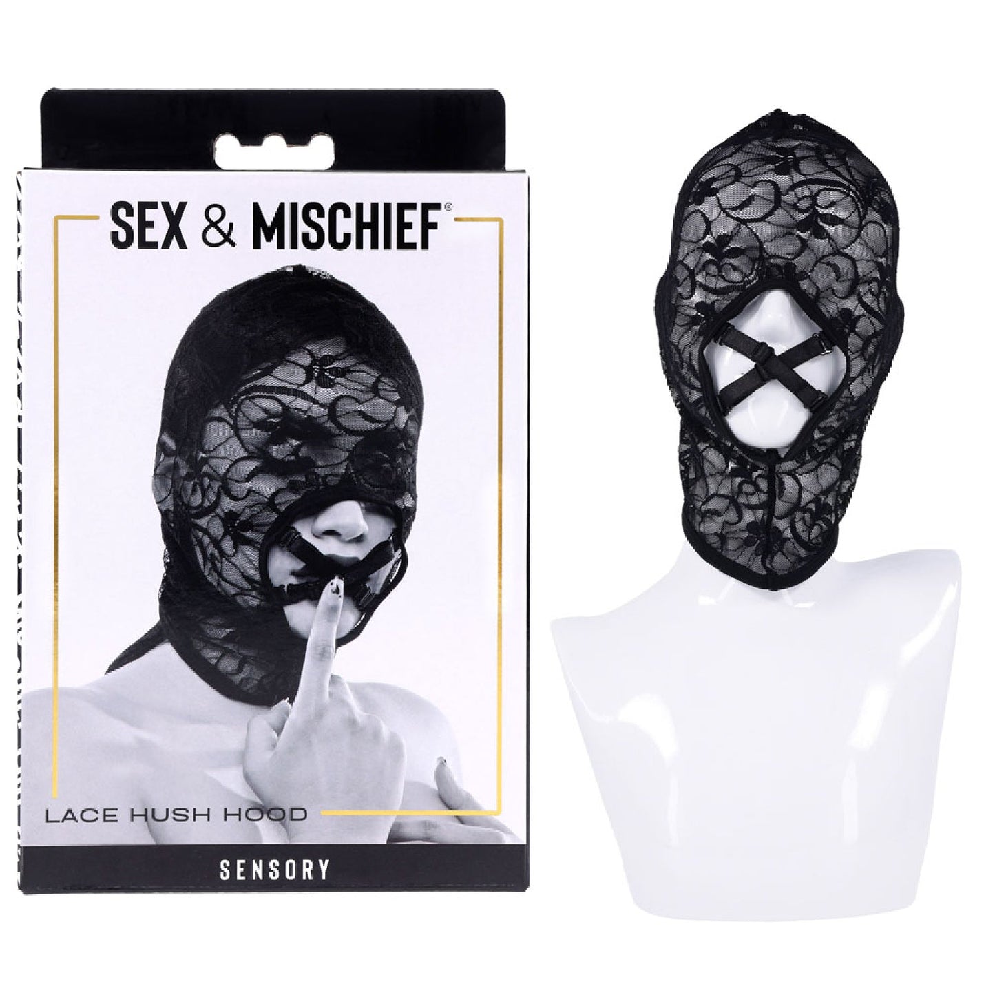Sex and Mischief Lace Hush Hood