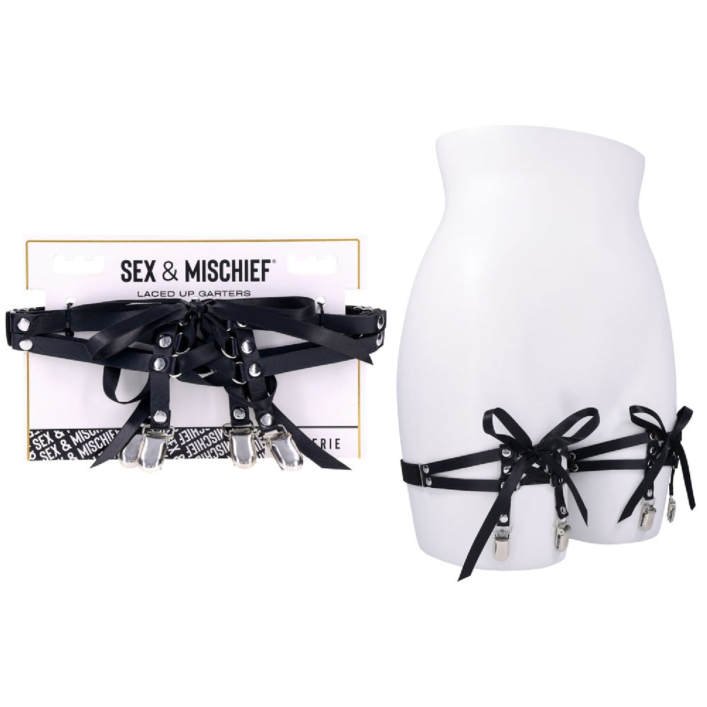 Sex and Mischief Laced Up Garters