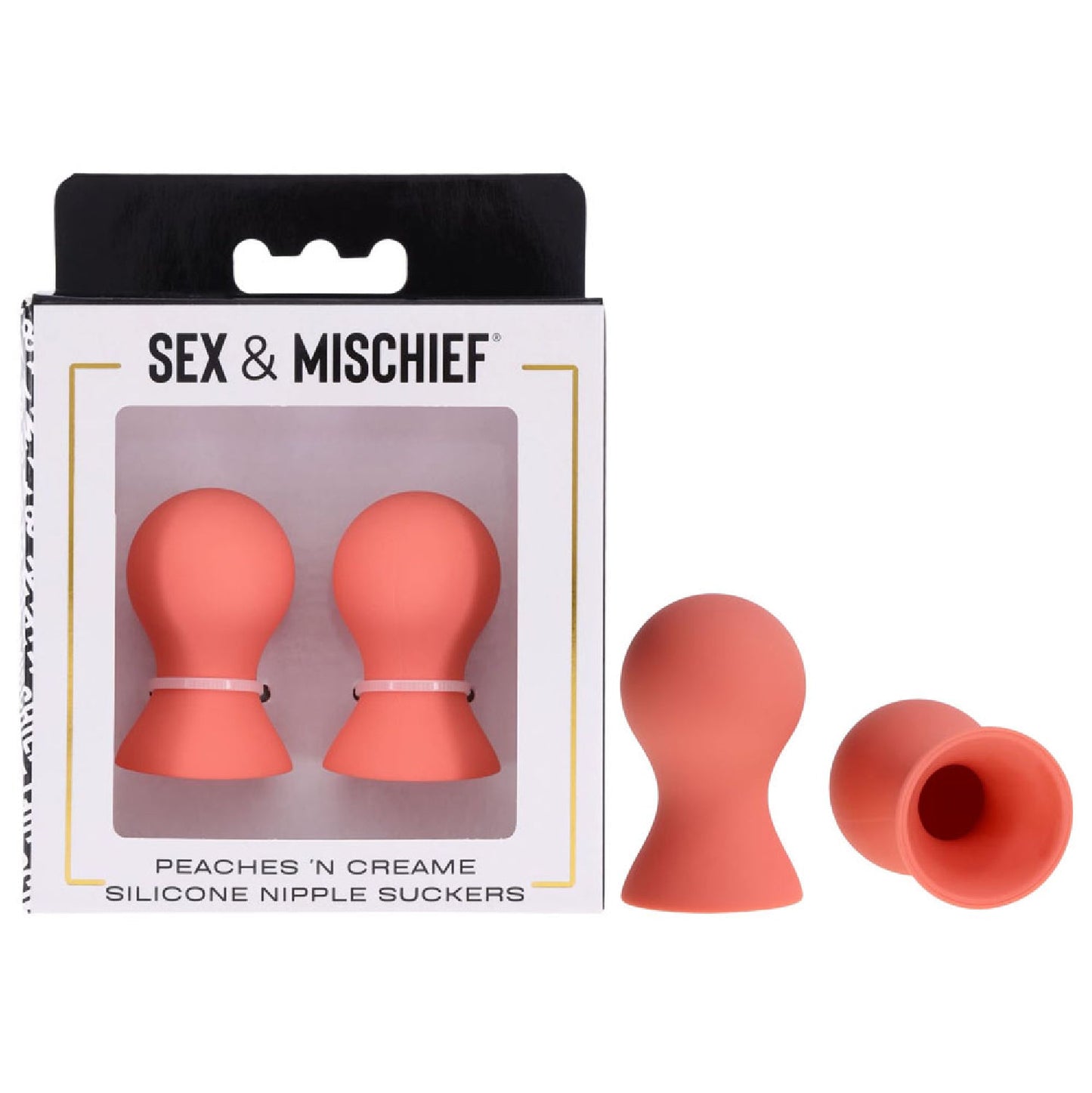 Sex and Mischief Peaches n CreaMe Silicone Nipple Suckers