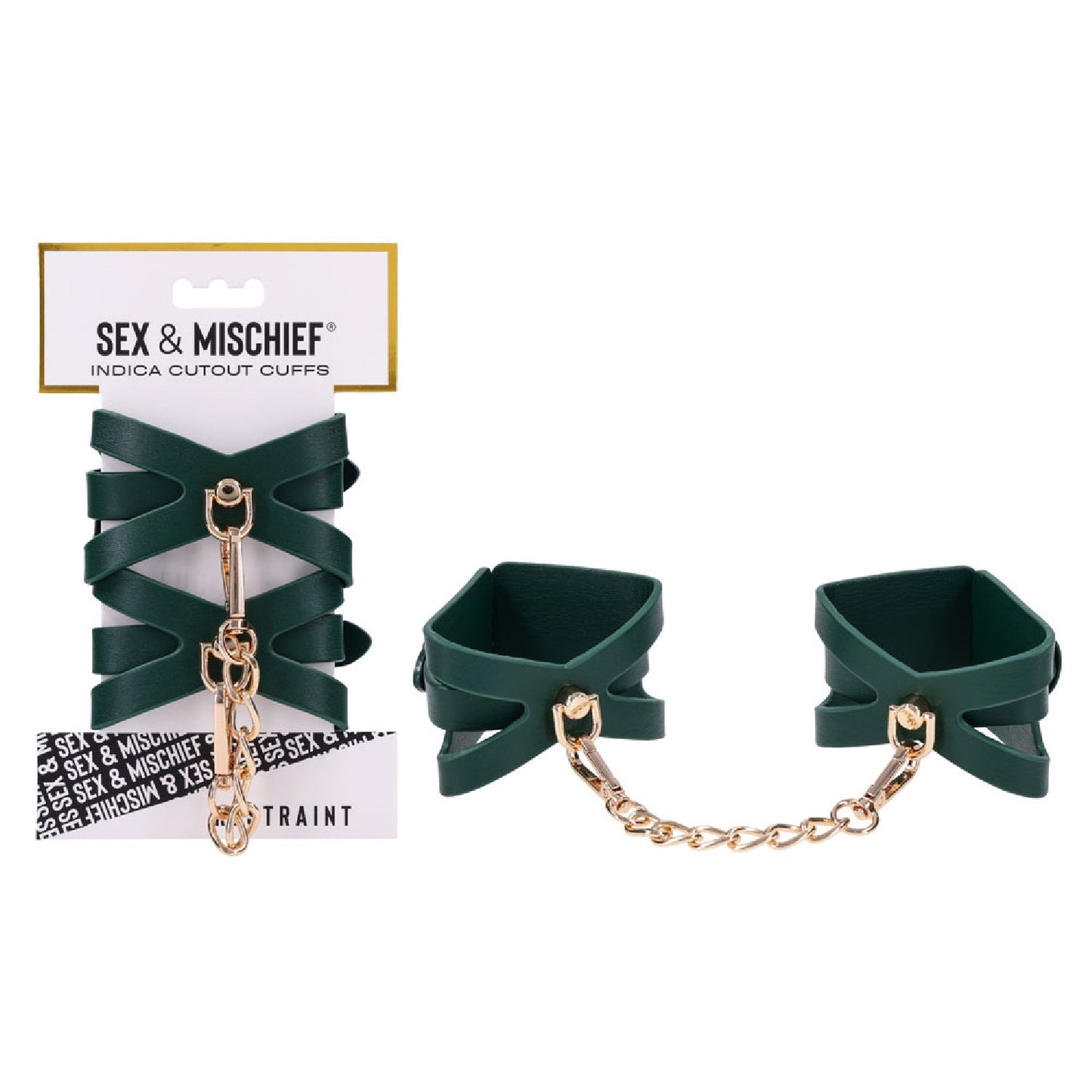 Sex and Mischief Indica Cutout Cuffs