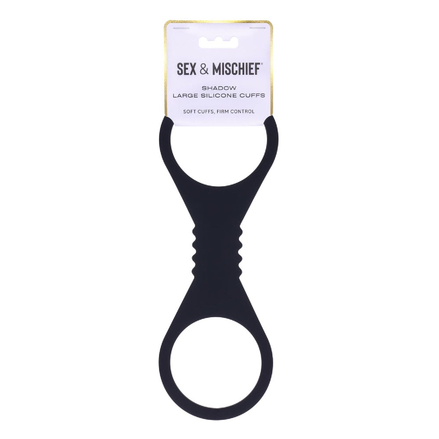 Sex and Mischief Shadow Large Silicone Cuffs